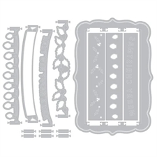 Sizzix Thinlits By 49 & Market - Snap and Swap / Merry Christmas